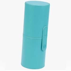 Makeup Brush Holder Travel Brushes Case Bag Cup Storage Blue